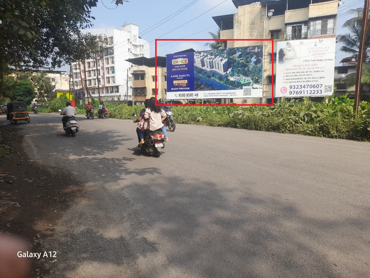  Rasayani Road at Ris Mohpada hoarding